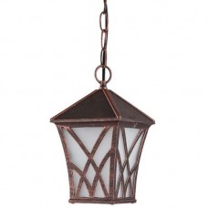 Φωτιστικό Φανάρι Κρεμαστό 1xE27 Αλουμινίου Χαλκός ALEK IP44 96303P/BRB 